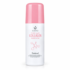 Scentio Pink Collagen Radiant & Firm Deodorant 50 ml — on white background