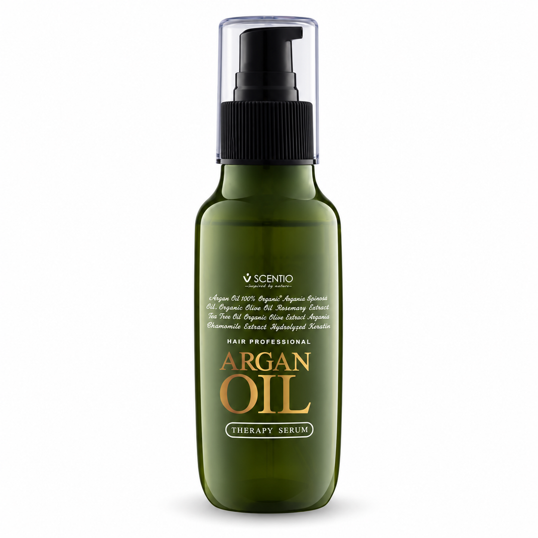 Scentio Hair Professional Argan Oil Therapy Serum 120 ml — on white background