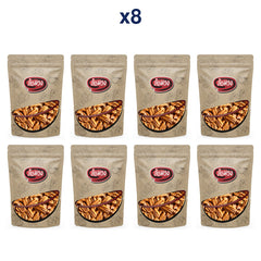 Rom-Wong Plain Roasted Pecans — 8 sealed retail pouches