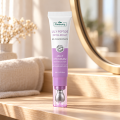 Plantnery Lily Peptide Extra Bright Eye Cream — lifestyle view 2