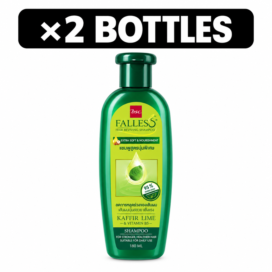 Falless Hair Reviving Shampoo 180ml – 2 Bottles