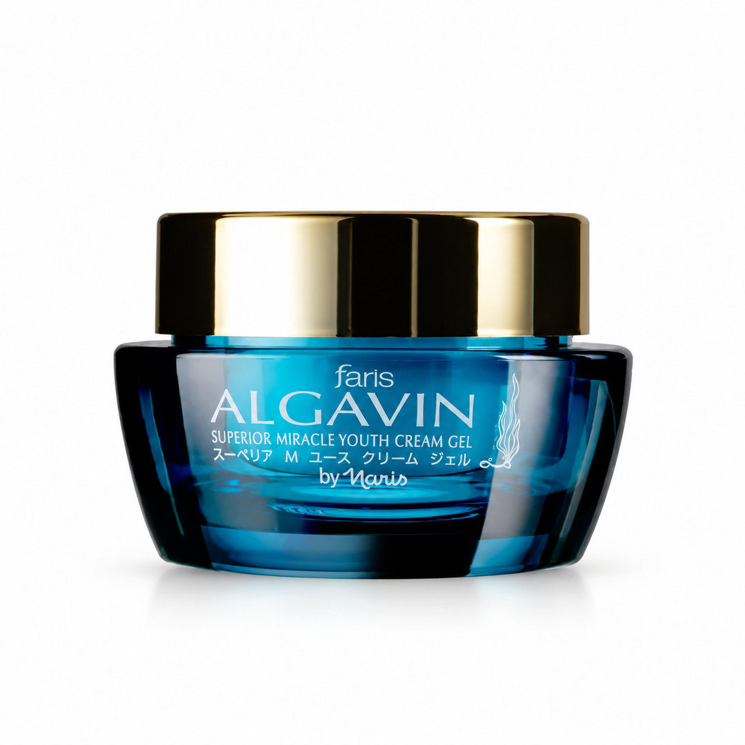 Faris by Naris Algavin Superior Miracle Youth Cream Gel 30 g on white background