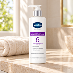 Vaseline Pro Derma Firming with Hexapeptide Body Lotion — lifestyle view 1