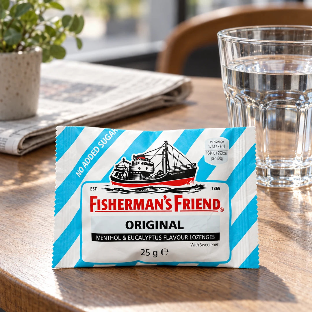 Fisherman's Friend Original No Added Sugar Lozenges 25 g — lifestyle view
