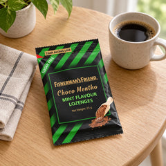 Fisherman's Friend Choco Mentho Mint Sugar Free Lozenges 25 g — lifestyle view