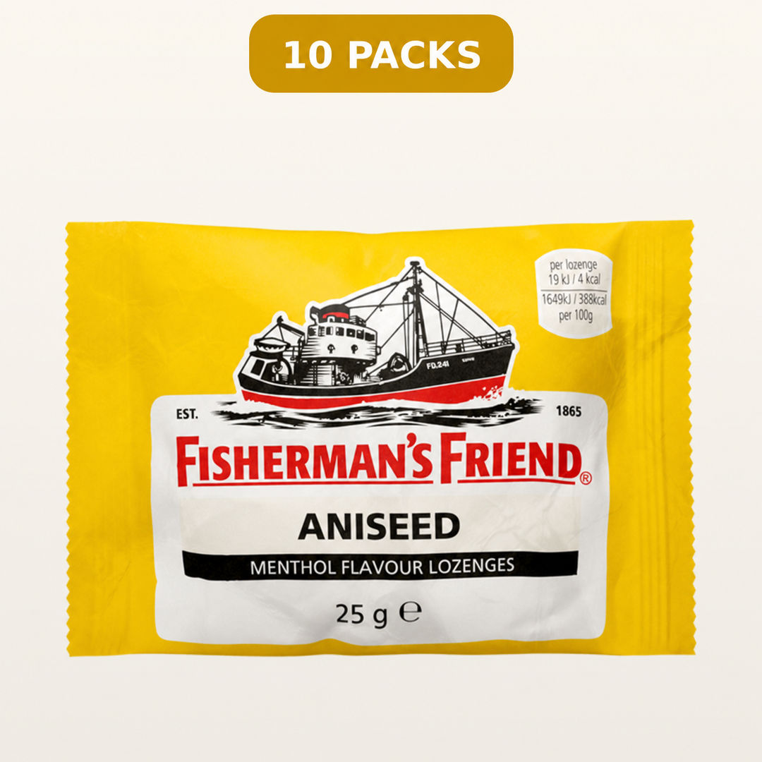Fisherman's Friend Aniseed Lozenges — 10 packs
