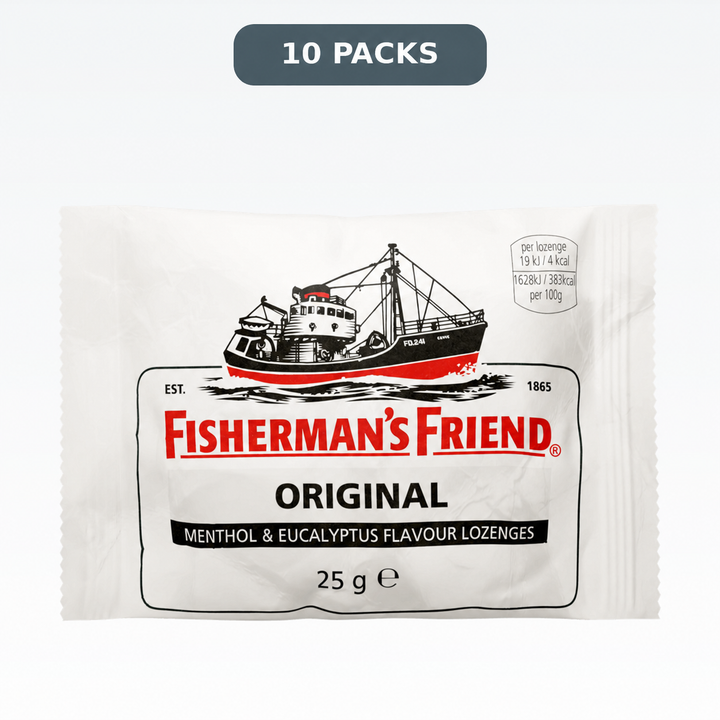 Fisherman's Friend Original Extra Strong Lozenges — 10 packs