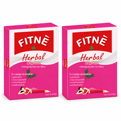 FITNÉ Herbal Capsules, Four-Herb Formula, 40 Capsules – 2 Boxes