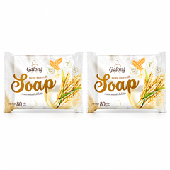 Galong Biotic Rice Milk Soap 80 g – 2 Bars