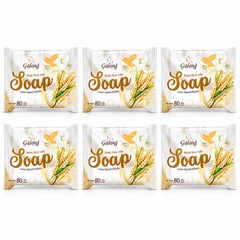 Galong Biotic Rice Milk Soap 80 g – 6 Bars