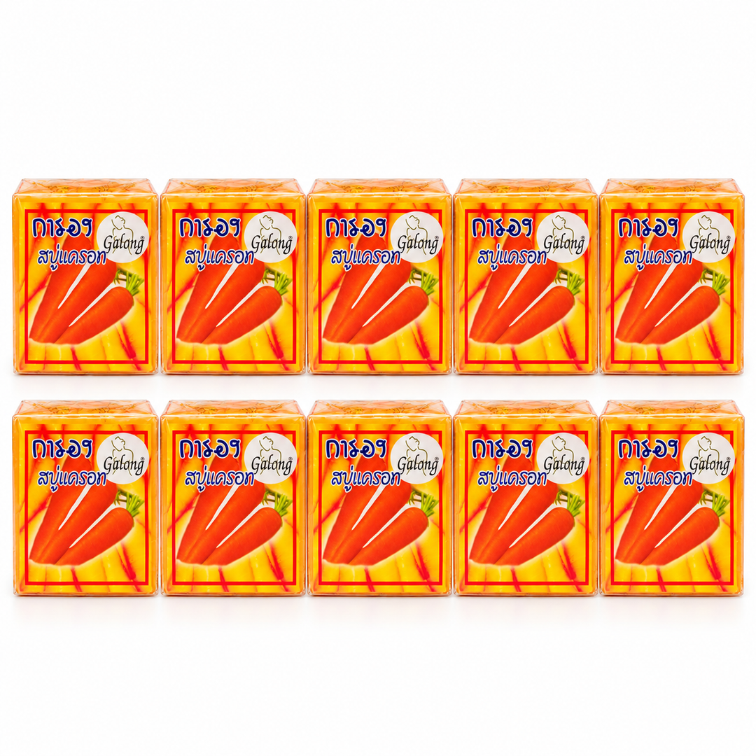 Galong Carrot Soap 65 g – 10 Bars
