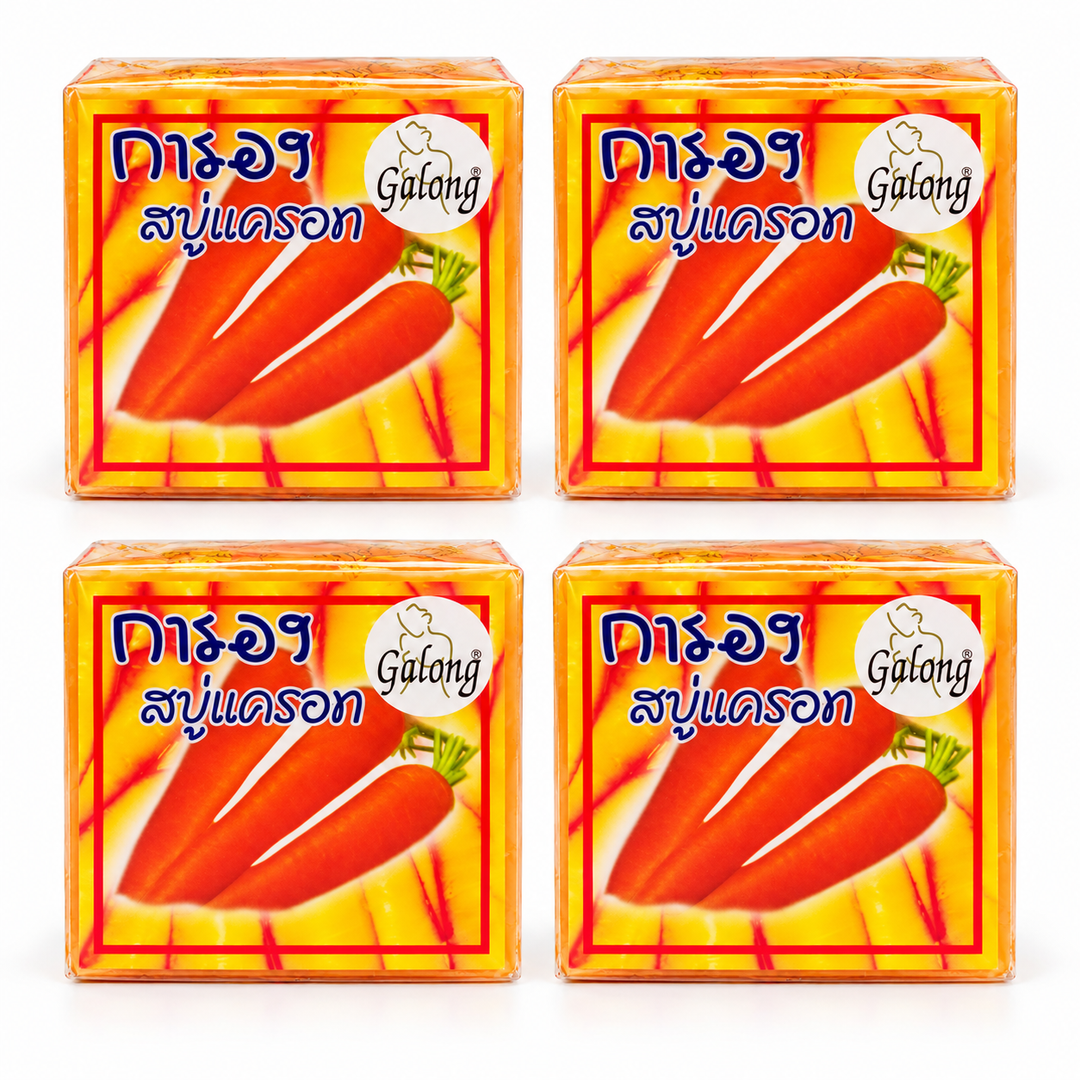 Galong Carrot Soap 65 g – 4 Bars