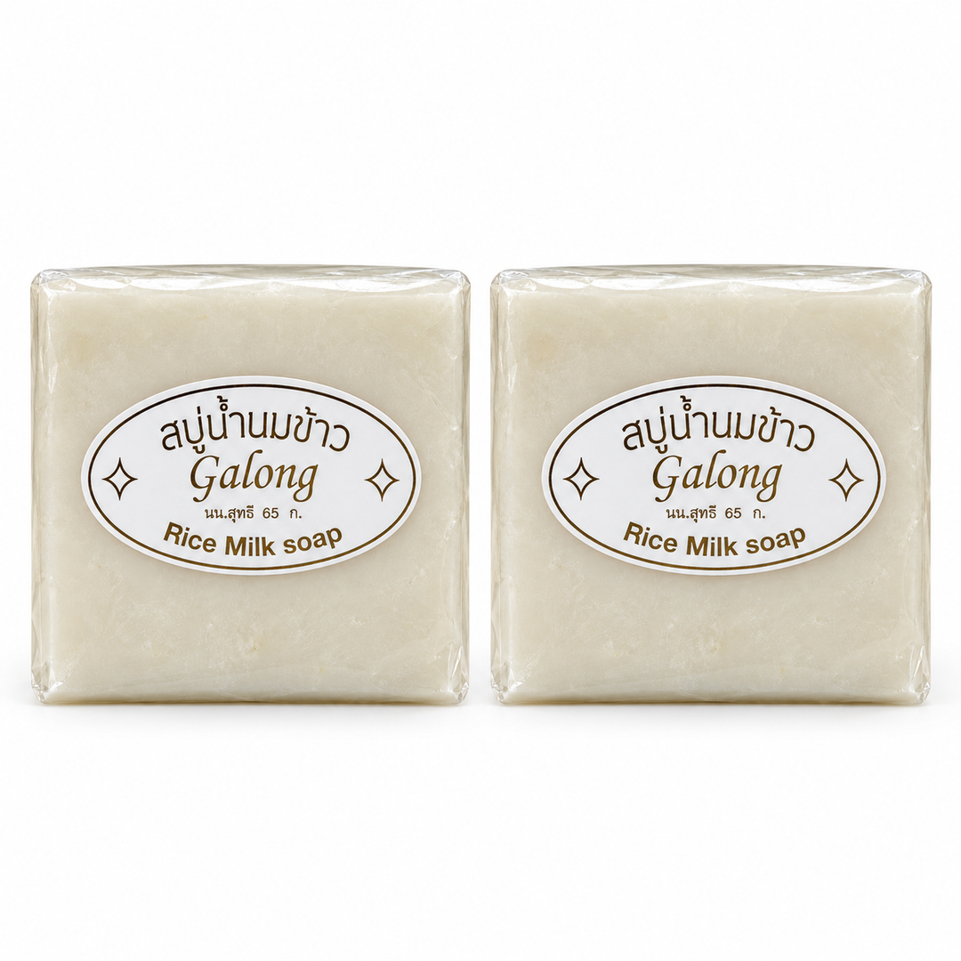 Galong Rice Milk Natural Soap 65 g – 2 Bars