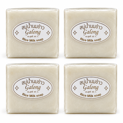 Galong Rice Milk Natural Soap 65 g – 4 Bars