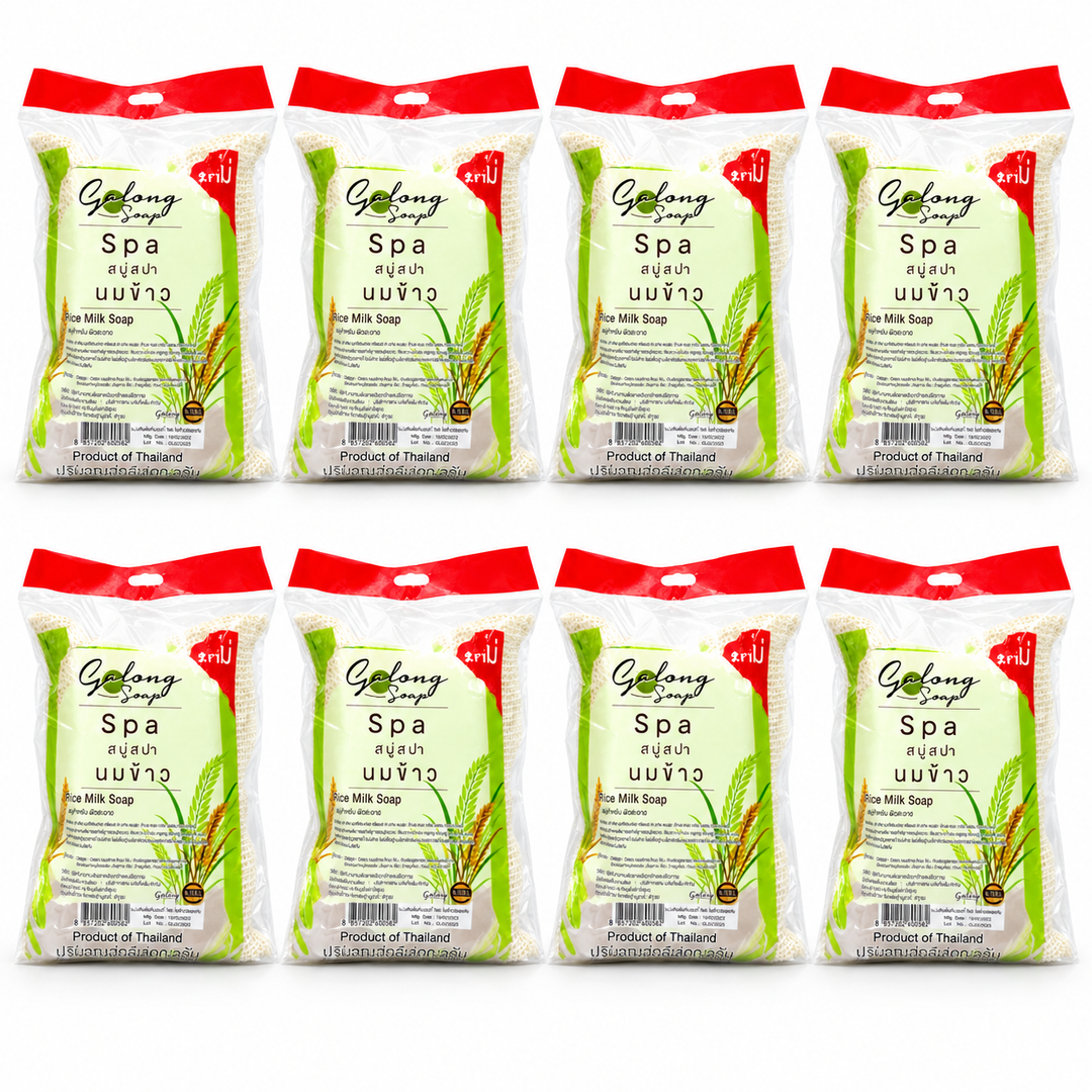 Galong Spa Rice Milk Soap 100 g – 8 Bars