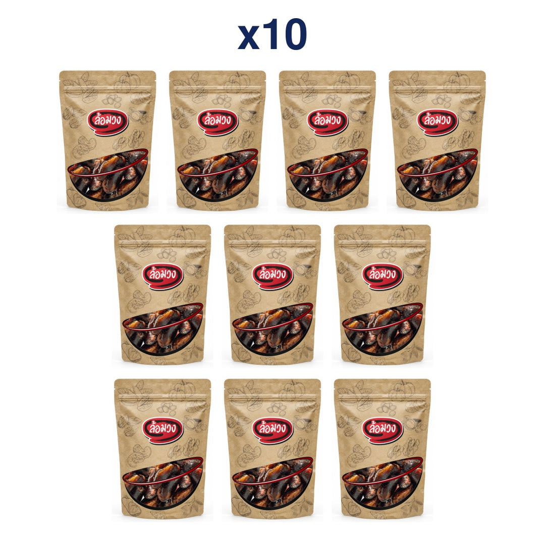 Rom-Wong Sayer Pitted Dates — Pack of 10 | 500 g Each — exact retail pack quantity