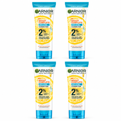 Garnier Bright Complete Anti-Acne Cleansing Foam 100 ml – 4 Tubes