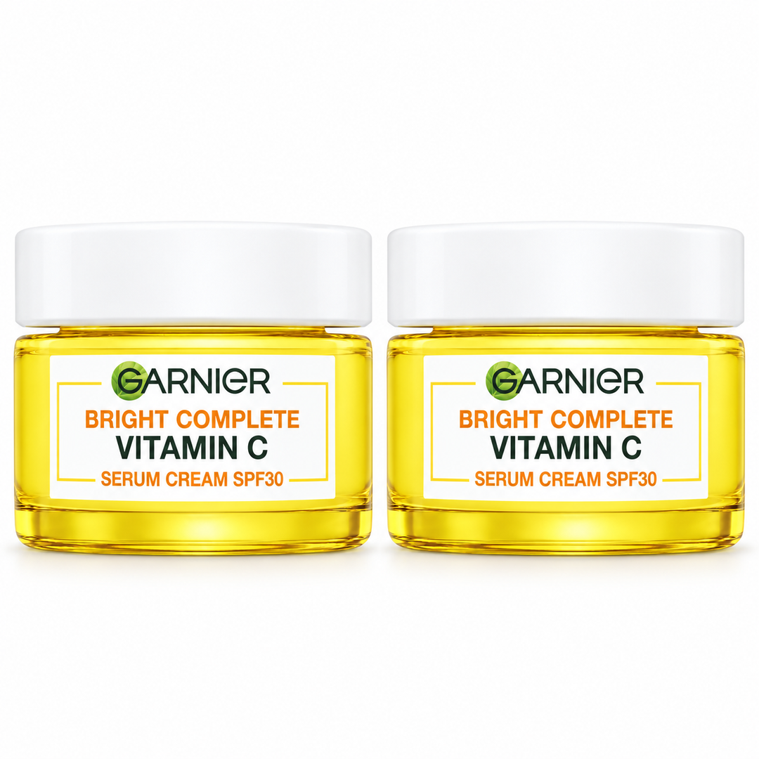 Garnier Bright Complete Brightening Day Serum Cream SPF30 PA+++ 50 ml – 2 Jars