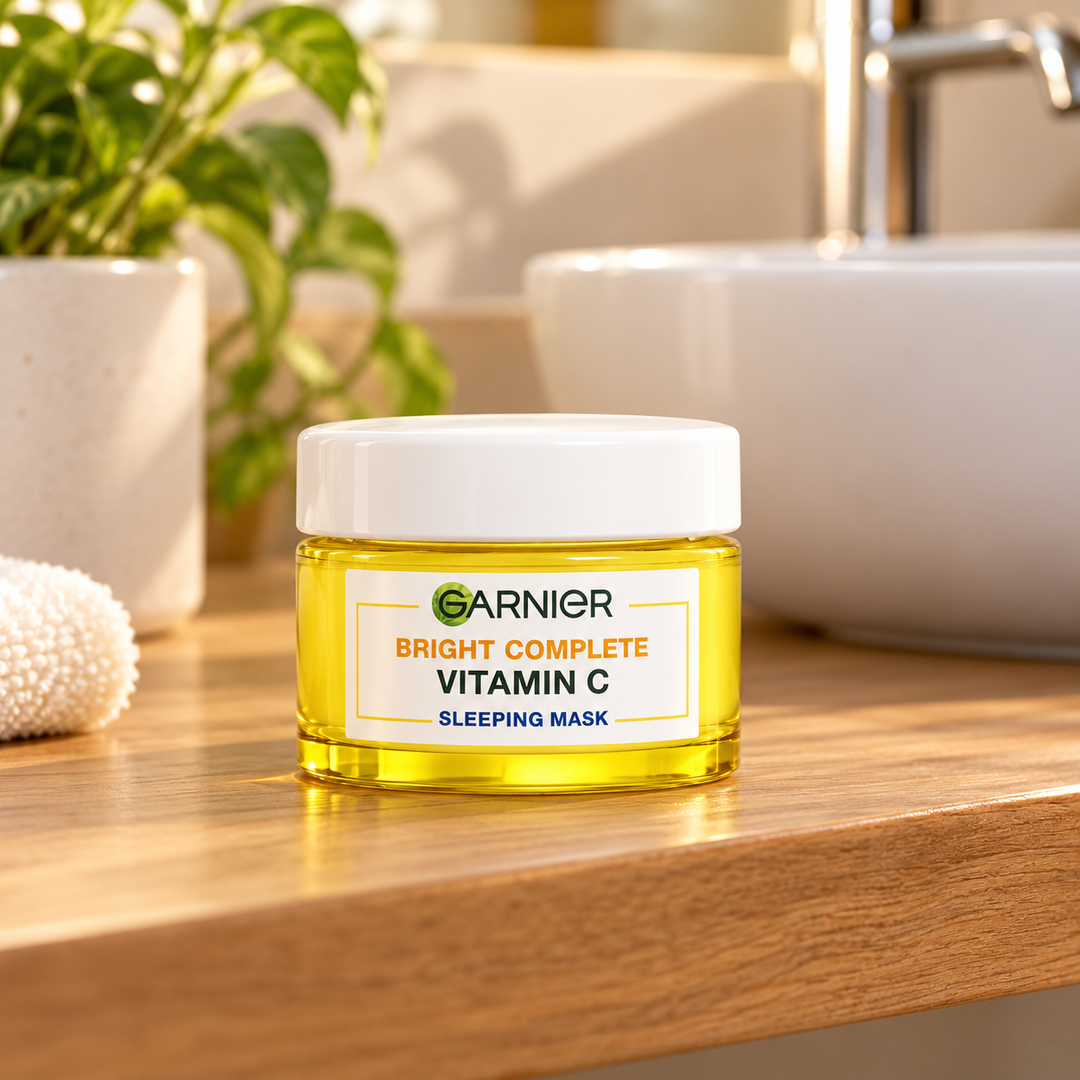 Garnier Bright Complete Sleeping Mask 50 ml — lifestyle view