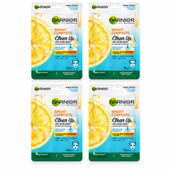 Garnier Clear Up Anti-Acne Serum Mask 23 g – 4 Sachets