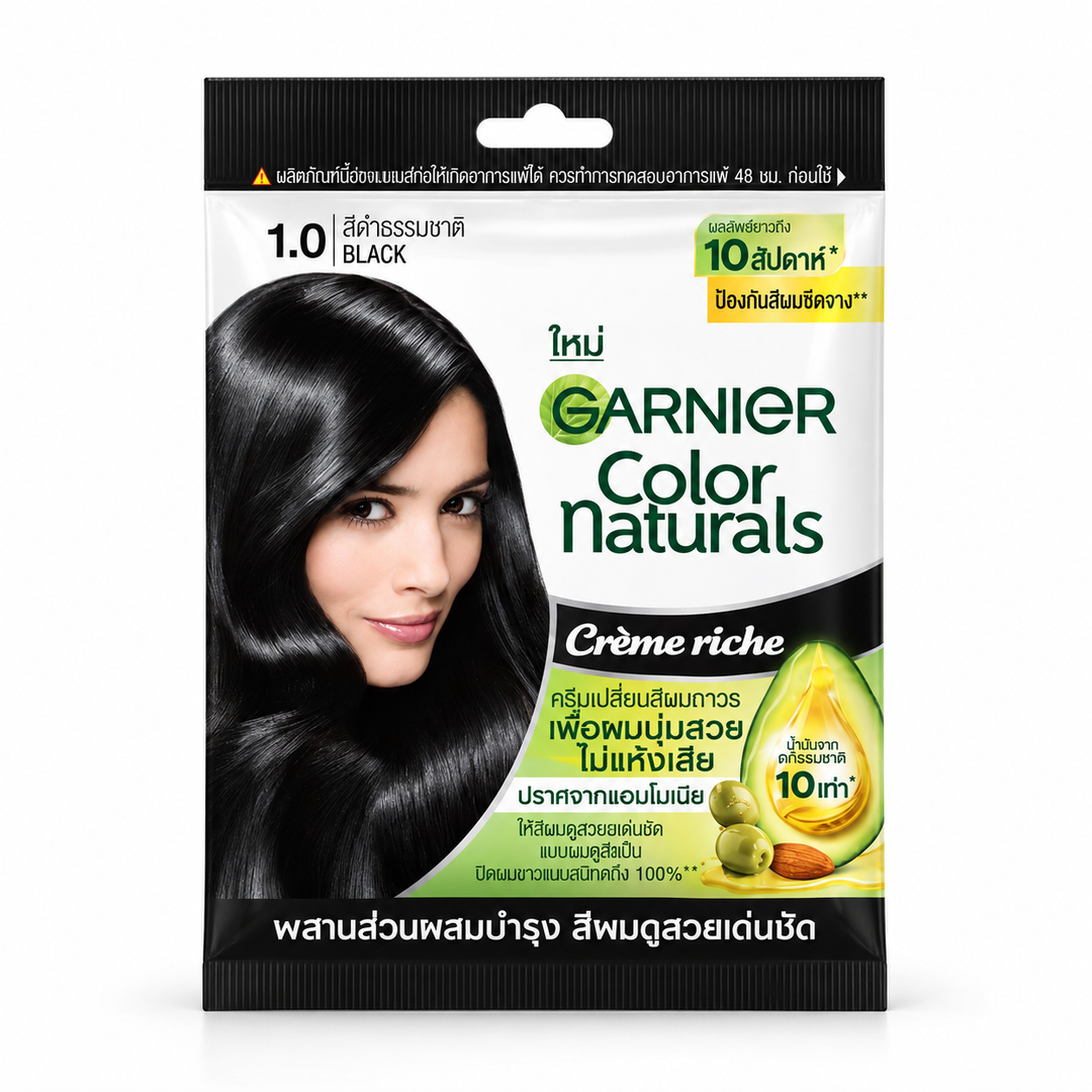 Garnier Color Naturals Crème Riche 1.0 Natural Black – main