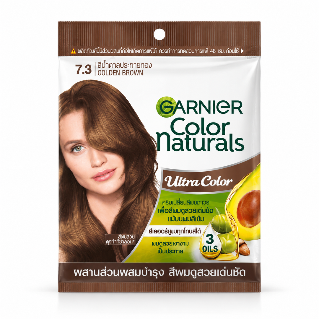 Garnier Color Naturals Ultra Color 7.3 Golden Brown – main