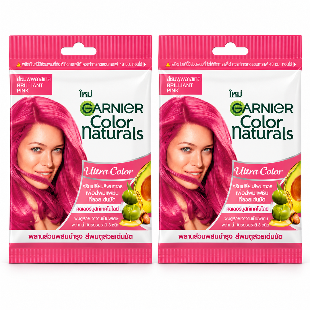Garnier Color Naturals Ultra Color Brilliant Pink – 2 Kits