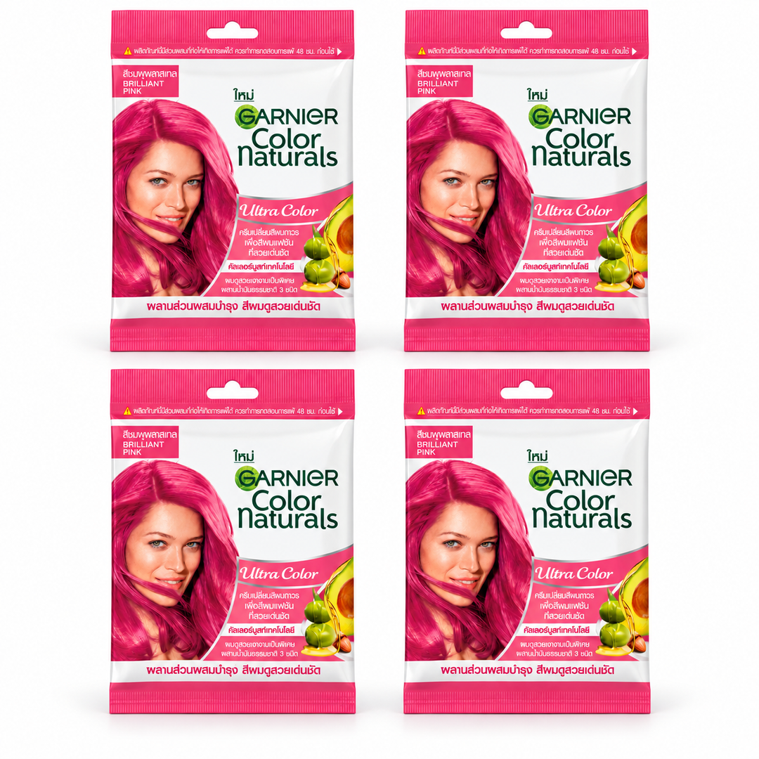 Garnier Color Naturals Ultra Color Brilliant Pink – 4 Kits