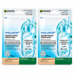 Garnier Hyaluron+ Barrier Repair Serum Mask 28 g – 2 Sachets