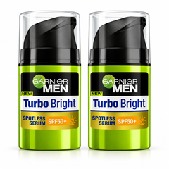Garnier Men Turbo Bright Spotless Serum SPF50+ 40 ml – 2 Bottles