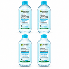 Garnier Micellar Cleansing Water Salicylic BHA Blue 400 ml – 4 Bottles