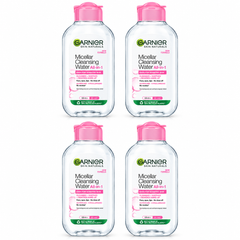 Garnier Micellar Cleansing Water Sensitive Skin Pink 125 ml – 4 Bottles
