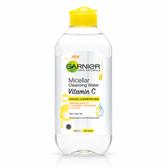 Garnier Micellar Cleansing Water Vitamin C 400 ml on white background