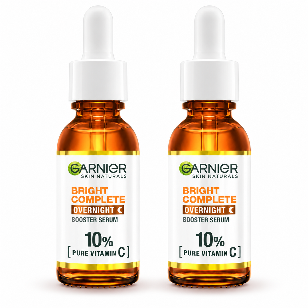 Garnier Bright Complete Overnight Booster Serum 30 ml – 2 Bottles