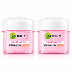 Garnier Sakura Glow Serum Cream SPF 30 18 ml – 2 Jars