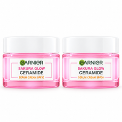 Garnier Sakura Glow Ceramide Day Serum Cream SPF30 PA+++ 50 ml – 2 Jars