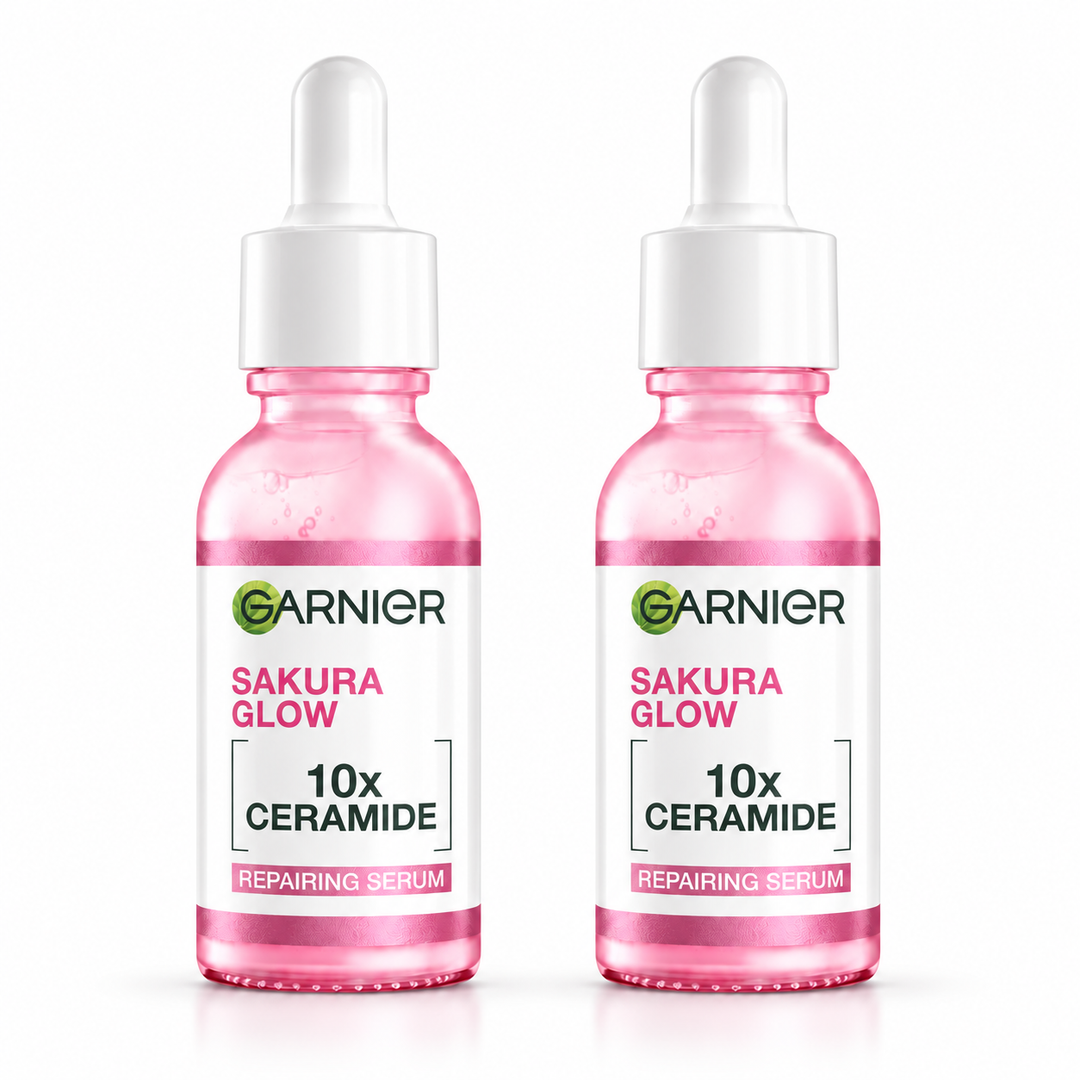 Garnier Sakura Glow Repairing Serum 10x Ceramide 30 ml – 2 Bottles