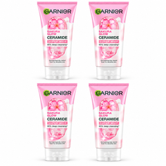 Garnier Sakura Glow Ceramide Super Whip 100 ml – 4 Tubes