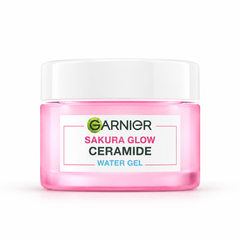 Garnier Sakura Glow Ceramide Water-Gel 50 ml on white background