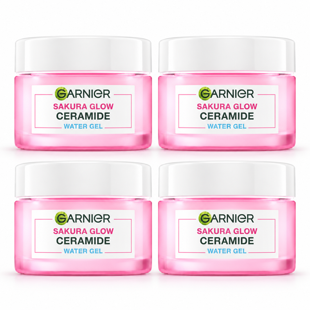 Garnier Sakura Glow Ceramide Water-Gel 50 ml – 4 Jars
