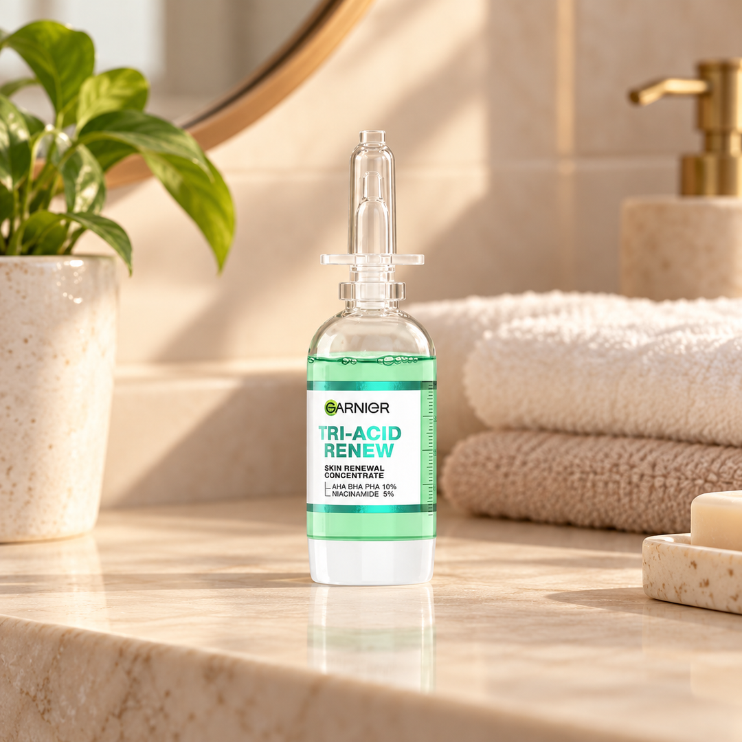 Garnier Tri-Acid Renew Skin Renewal Concentrate 20 ml — lifestyle view
