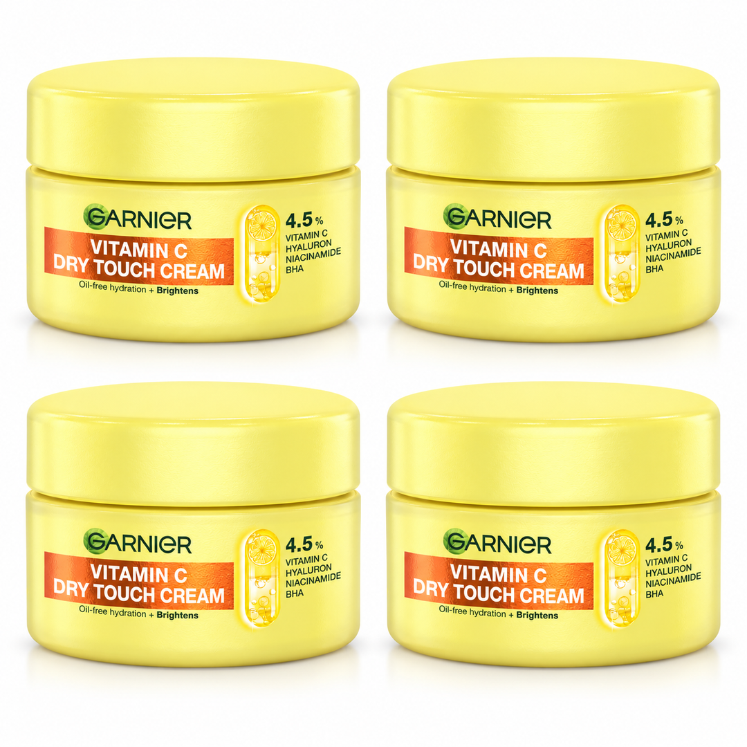 Garnier Vitamin C Dry Touch Cream 50 ml – 4 Jars