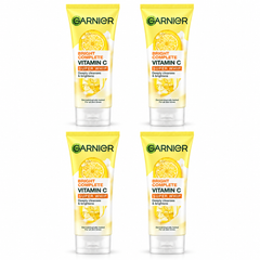 Garnier Bright Complete Vitamin C Super Whip Foam 100 ml – 4 Tubes