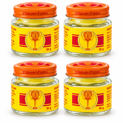 Golden Cup Balm 50 g — Pack of 4 — exact sold quantity on white