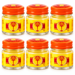 Golden Cup Balm 12 g — Pack of 6 — exact sold quantity on white