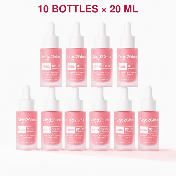 Glad2Glow PDRN brightening serum 20 ml – pack of 10