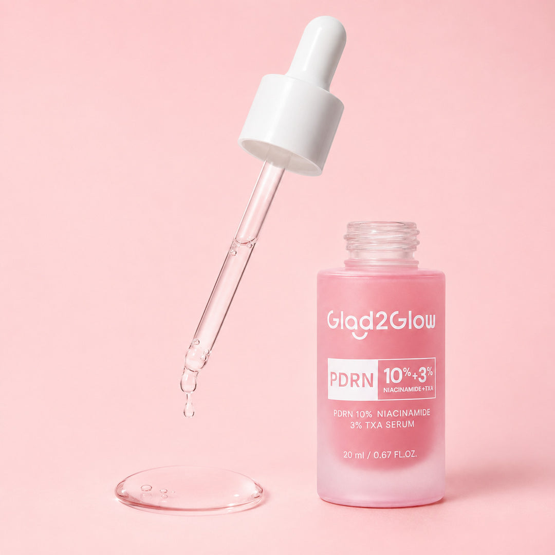 Lightweight texture of Glad2Glow PDRN facial serum