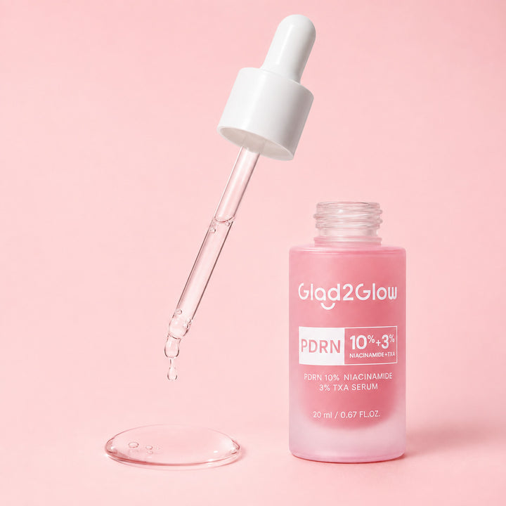Lightweight texture of Glad2Glow PDRN facial serum