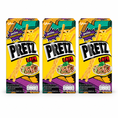Glico Pretz Larb Biscuit Sticks 22 g – 3 Boxes