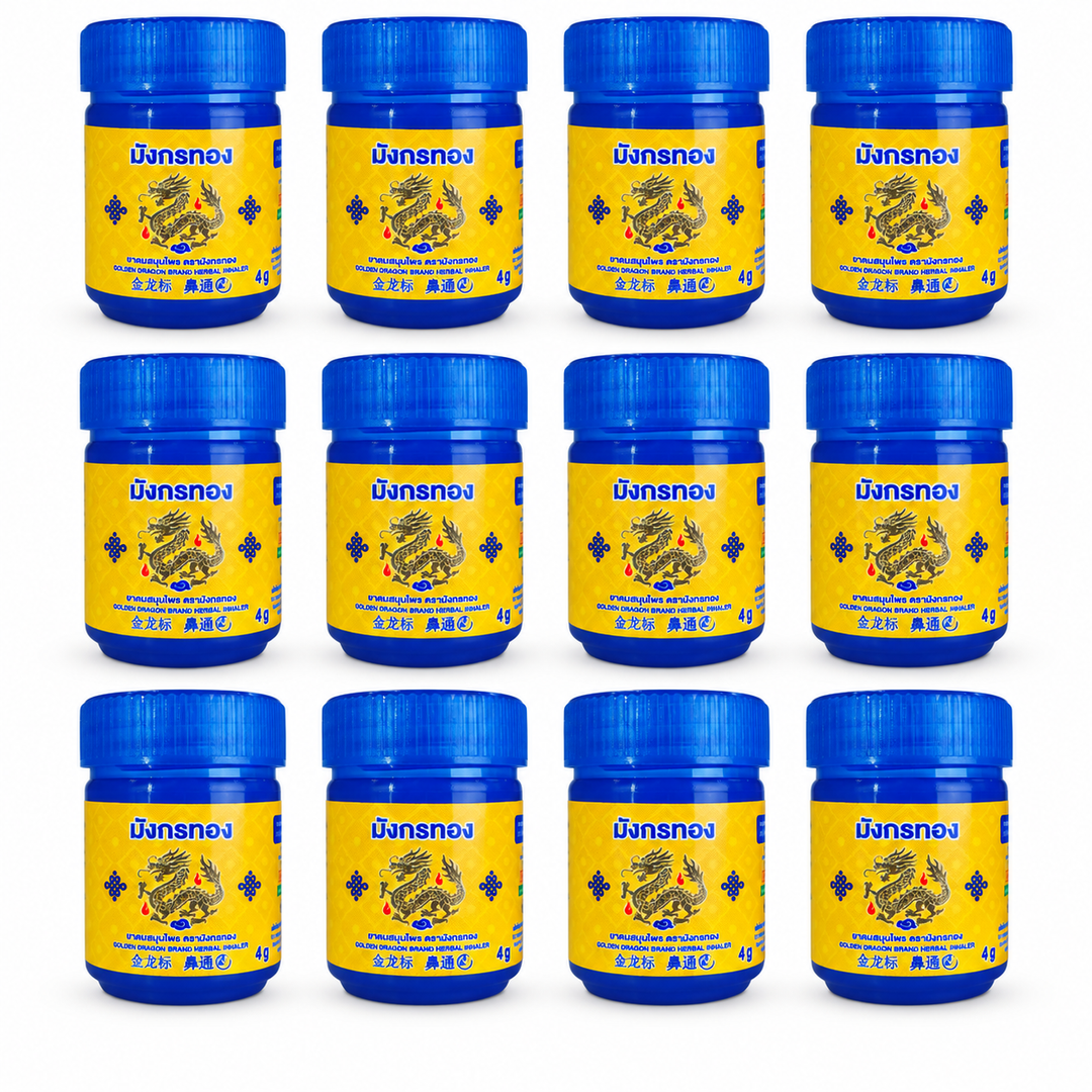 Golden Dragon Original Herbal Inhaler 4 g – 12 Inhalers